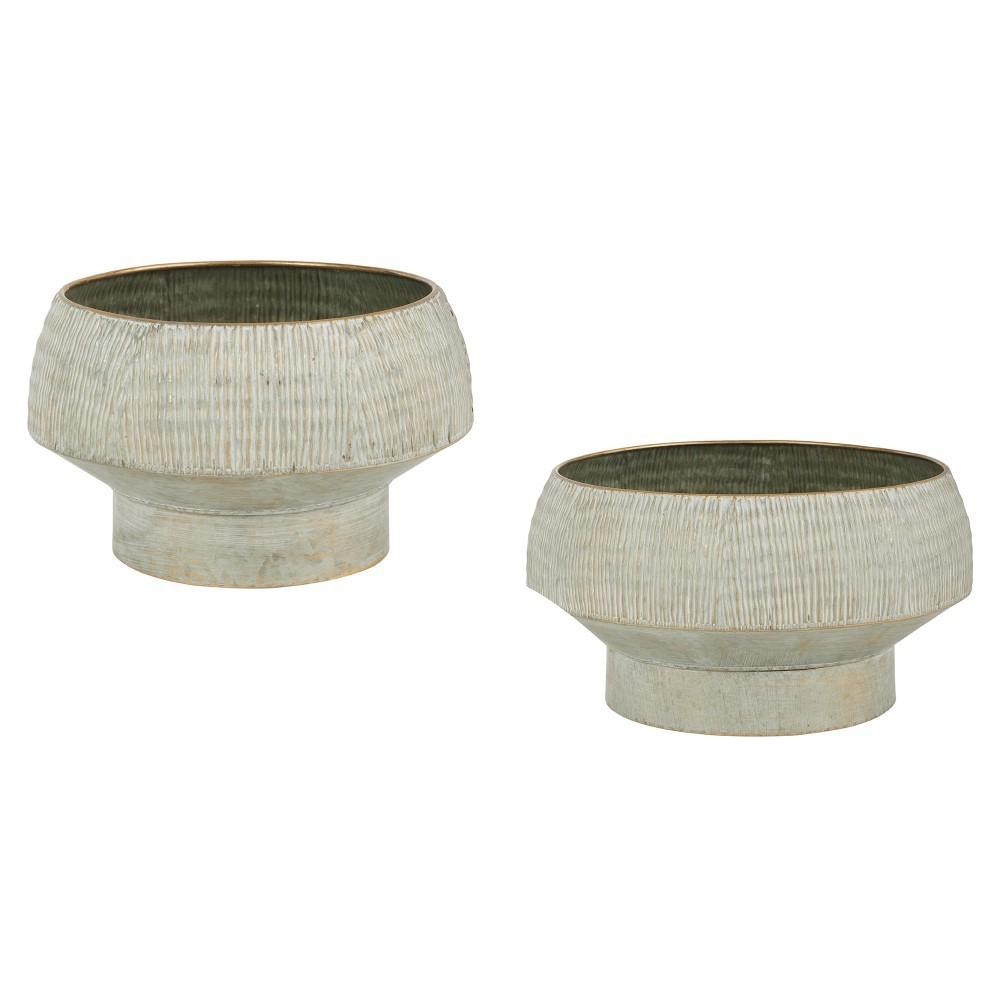 SET 2 CASPO METALLO 28X16